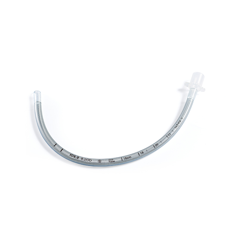 Versterkte endotracheale tube zonder cuff